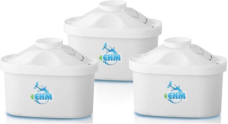 EHM SureFlow Alkaline Water Pitcher Replacement Cartridge â€“ Healthy Drinking Water, PH 8.5-9.5, 6-Stage Filtration & Hydration System - Image 1